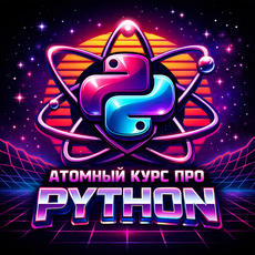 Обложка курса [GG Python] Атомный курс про Python